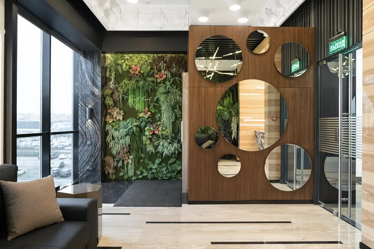 VERTICAL GARDENS Real Touch Зеленая стена Real Touch